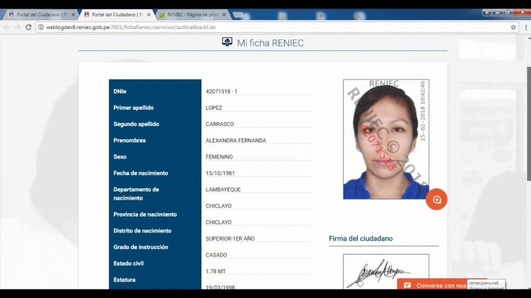 Reniec Perú: Cómo gestionar y proteger tus datos personales de forma segura