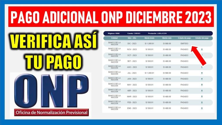Guía completa sobre el cobro de ONP en Perú: trámites, requisitos y fechas clave