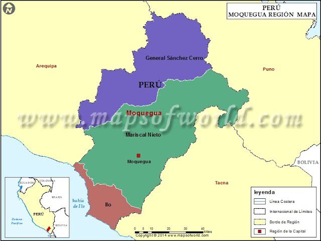 Descubre el Mapa de Moquegua y sus Provincias: Tu Guía Completa para Trámites en Perú