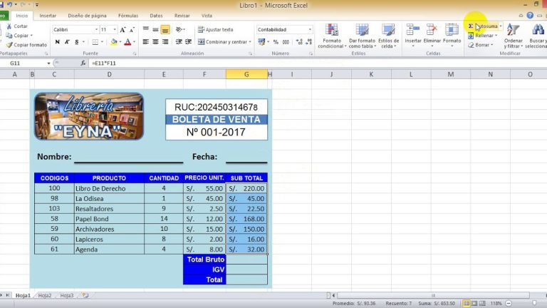 Guía paso a paso para crear una boleta de venta en Excel: ¡Simplifica tus trámites en Perú!