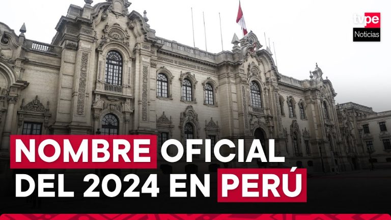 Guía completa: Cómo obtener la denominación oficial del año en Perú fácilmente