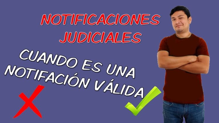 Todo lo que debes saber sobre las notificaciones del poder judicial en Perú: trámites y procedimientos
